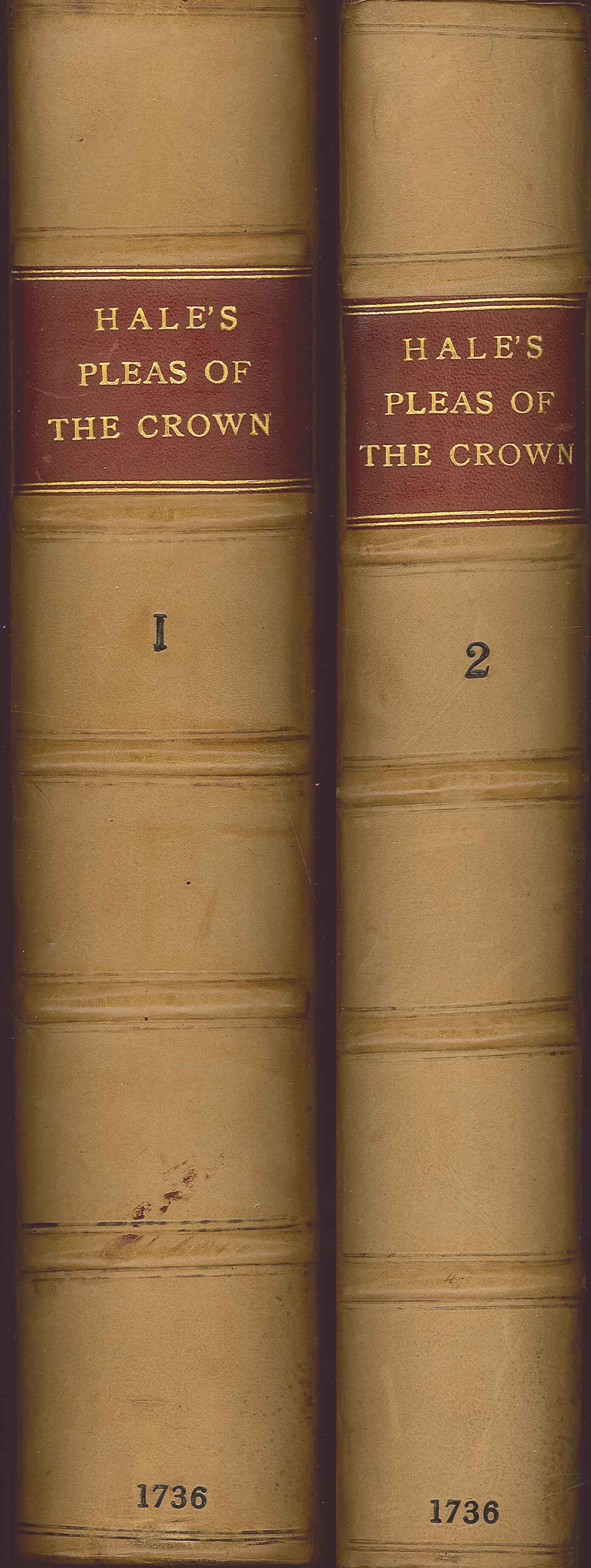 Hale's Historia Placitorum Coronae