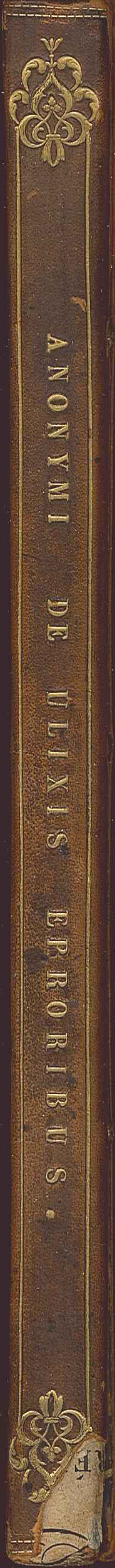 Incerti scriptoris Graeci fabulae aliquot Homericae