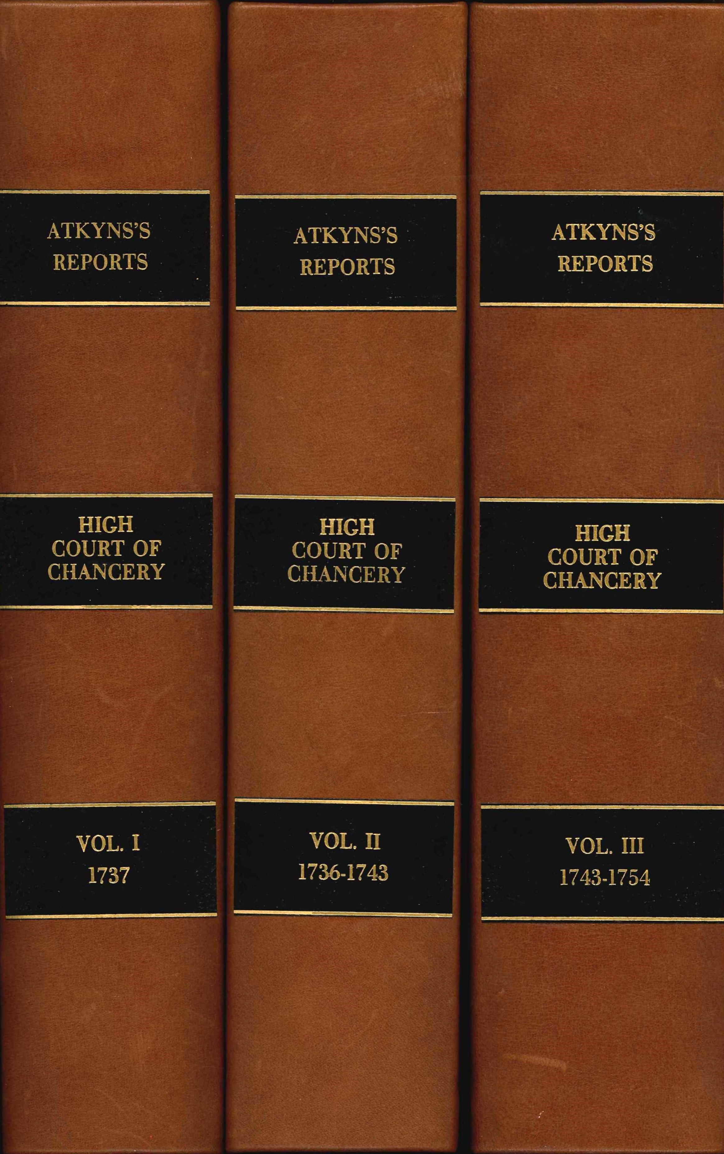 Atkyns's Reports
