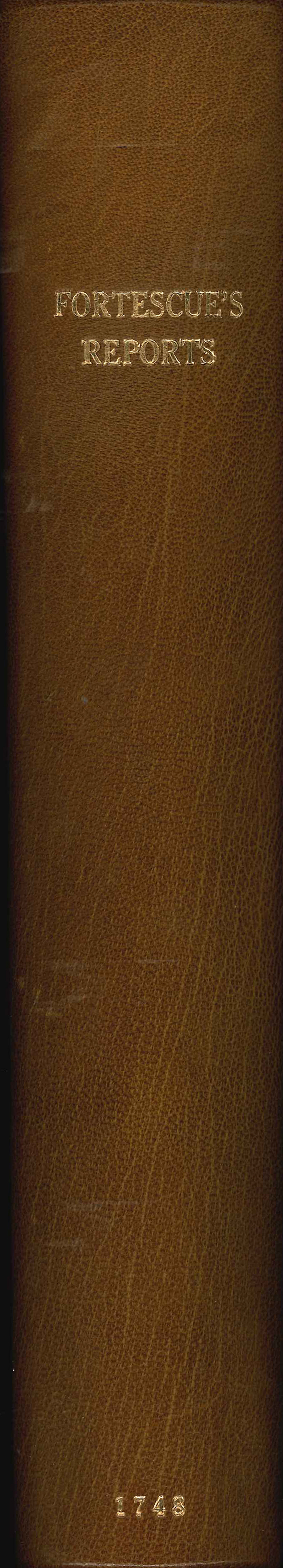 Fortescue-Aland's Reports