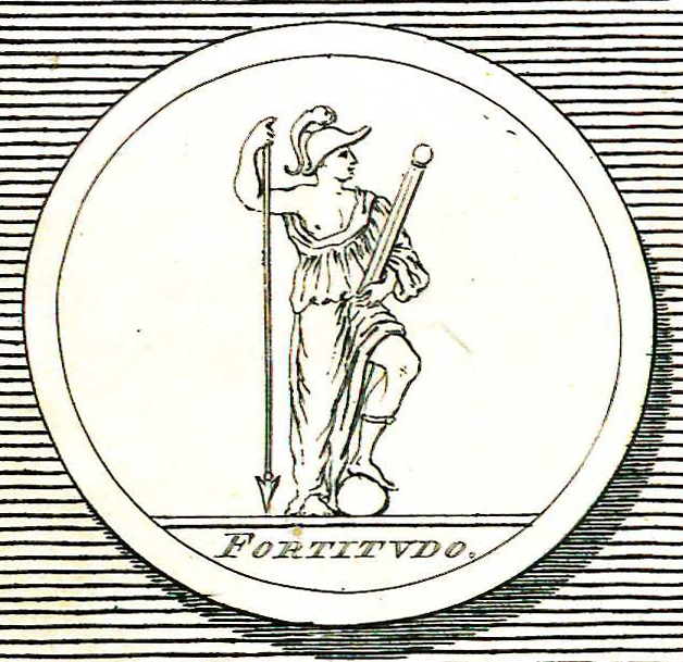 Fortitudo, plate XI, Polymetis.
