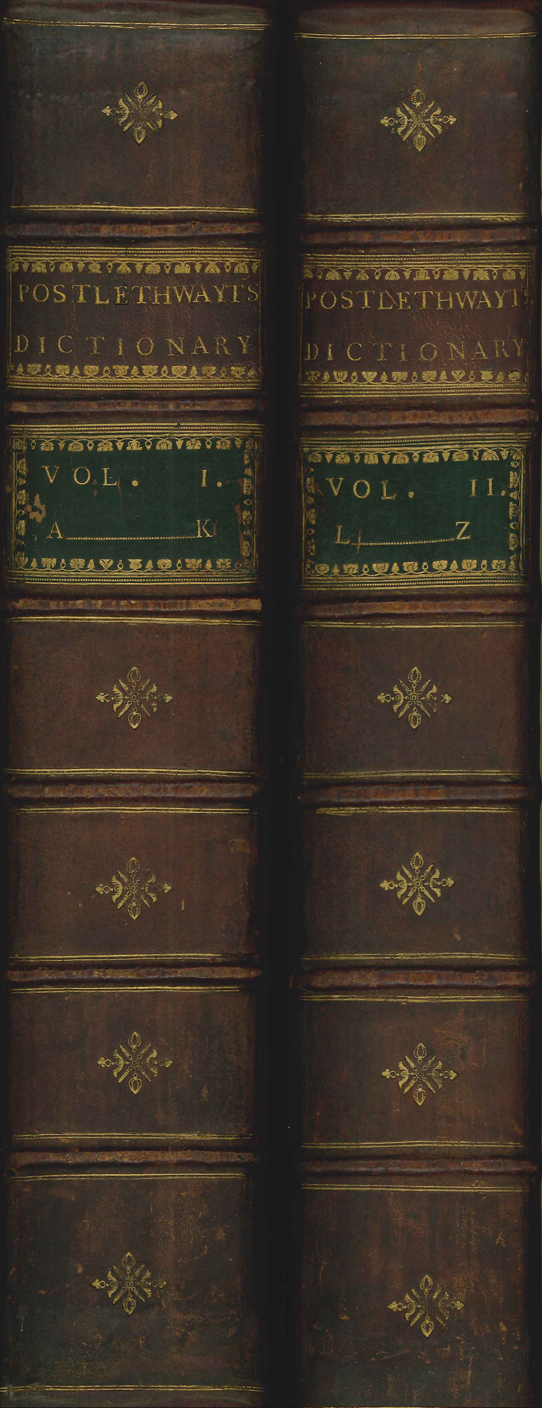 Postlethwayt's Universal Dictionary of Trade and Commerce