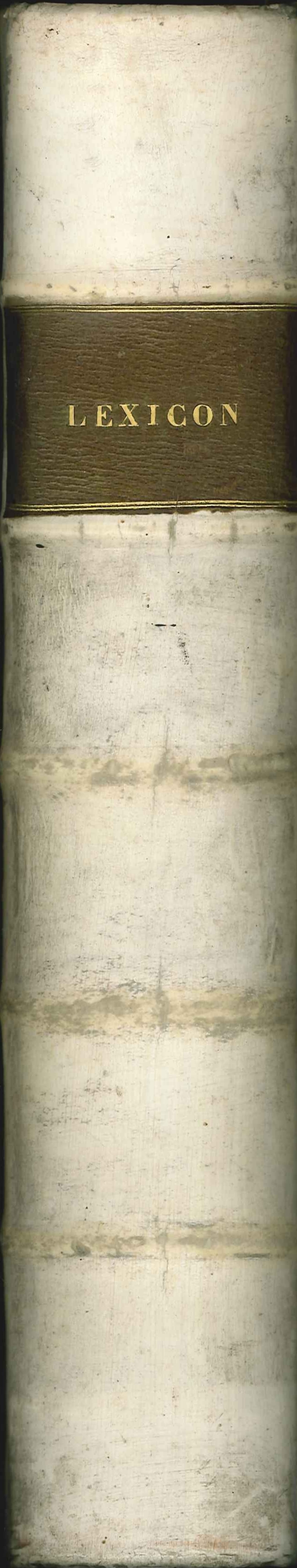 Hederich's Graecum Lexicon Manuale