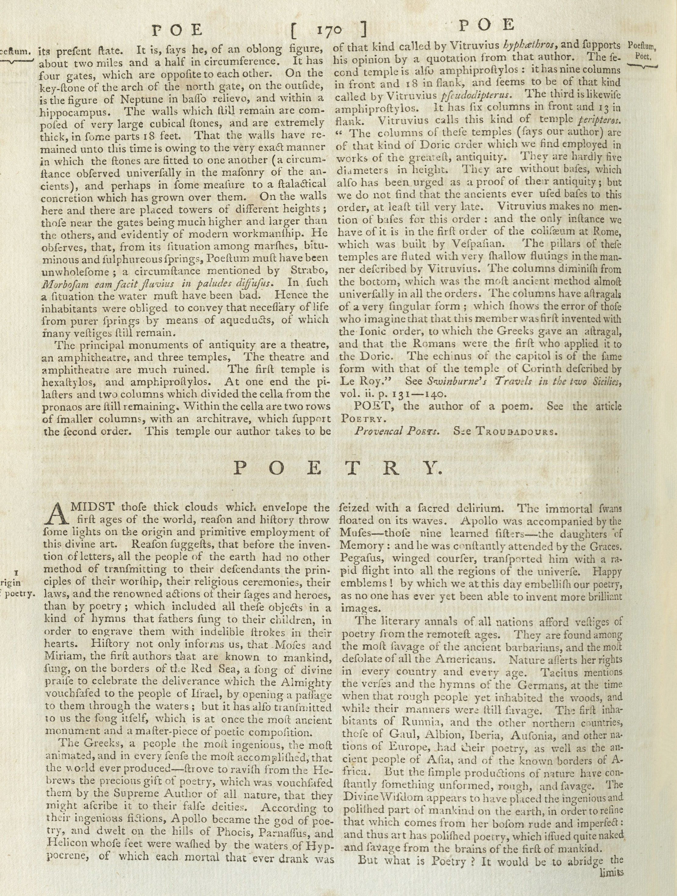 Encyclopaedia, or, A Dictionary of Arts, Sciences, and Miscellaneous Literature