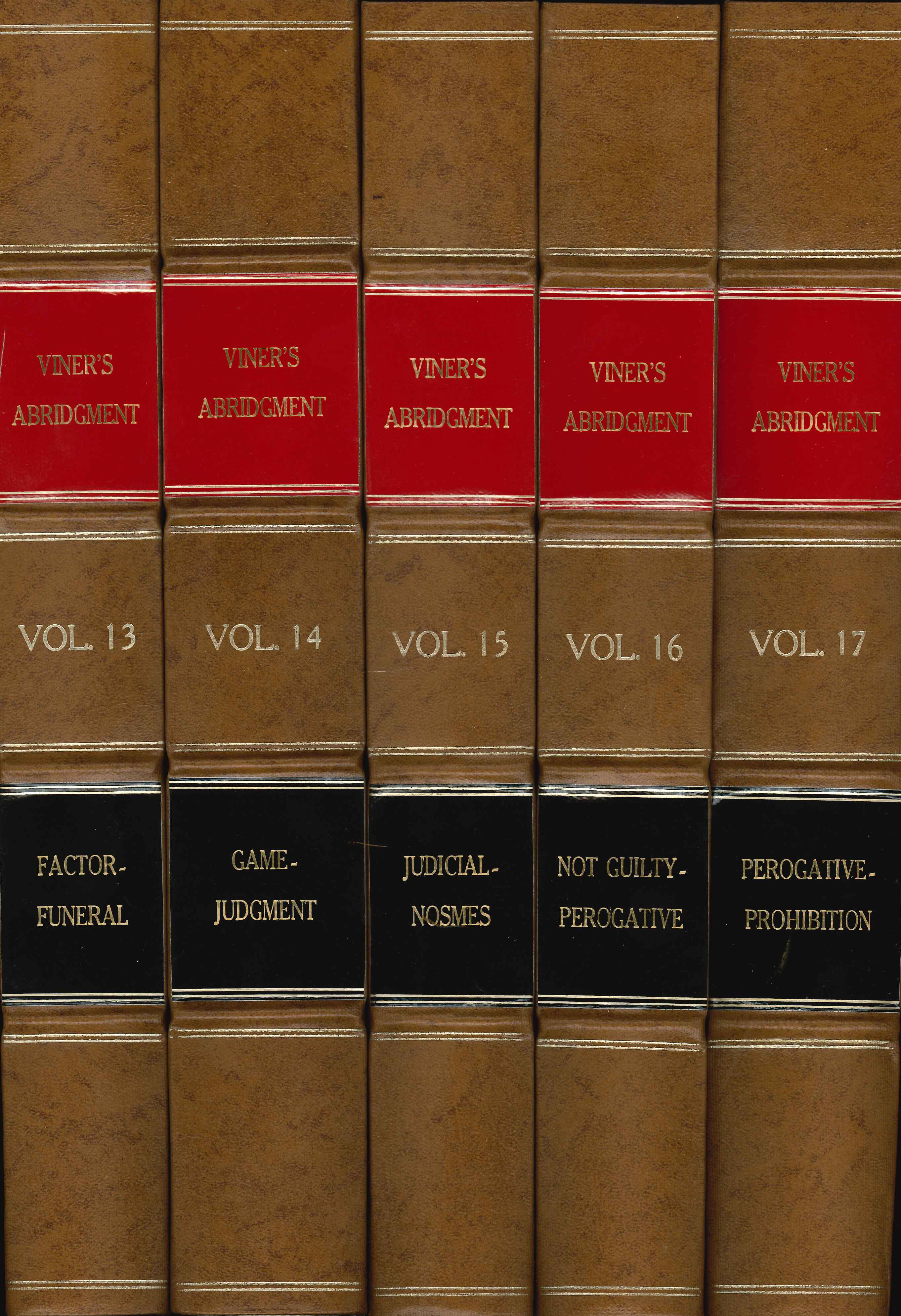 Viner's Abridgment