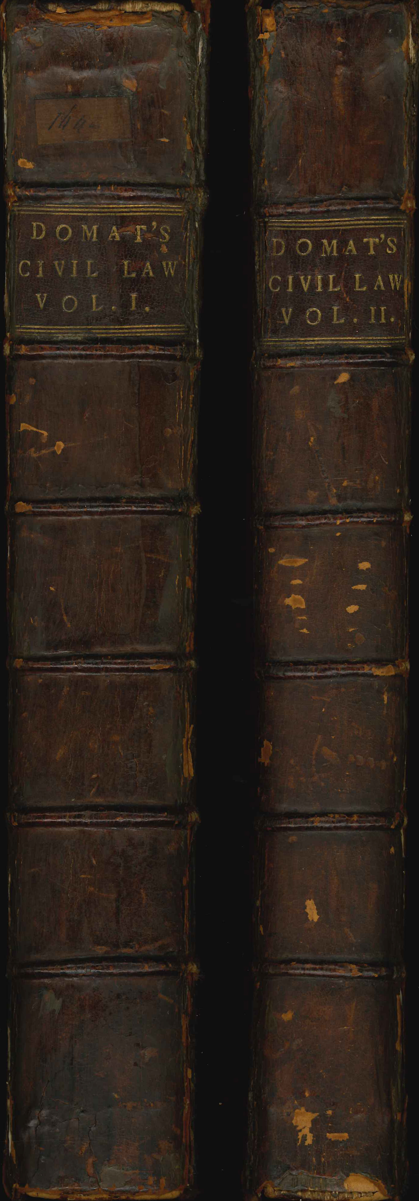 Domat's Civil Law in its Natural Order