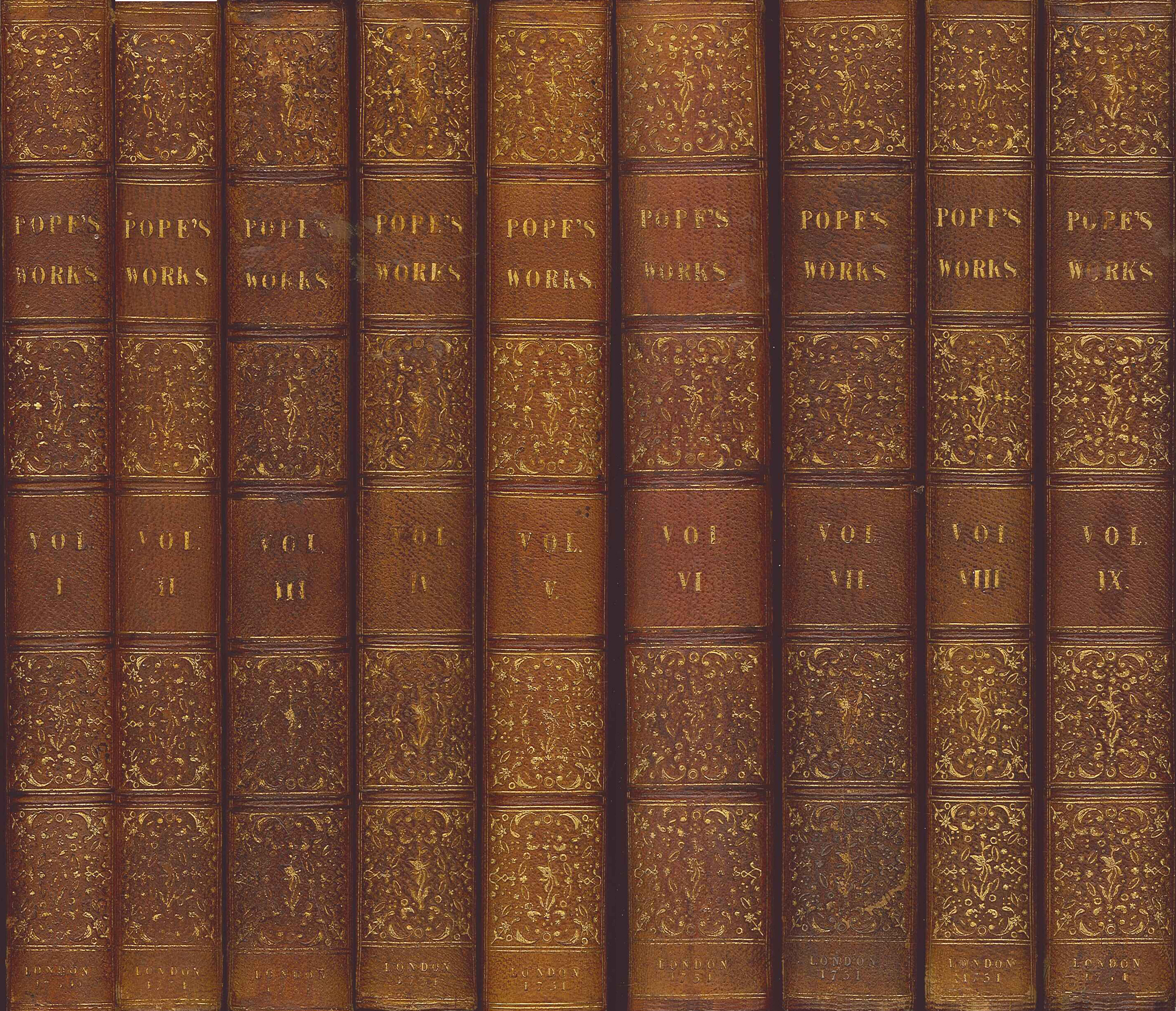 The Works of Alexander Pope