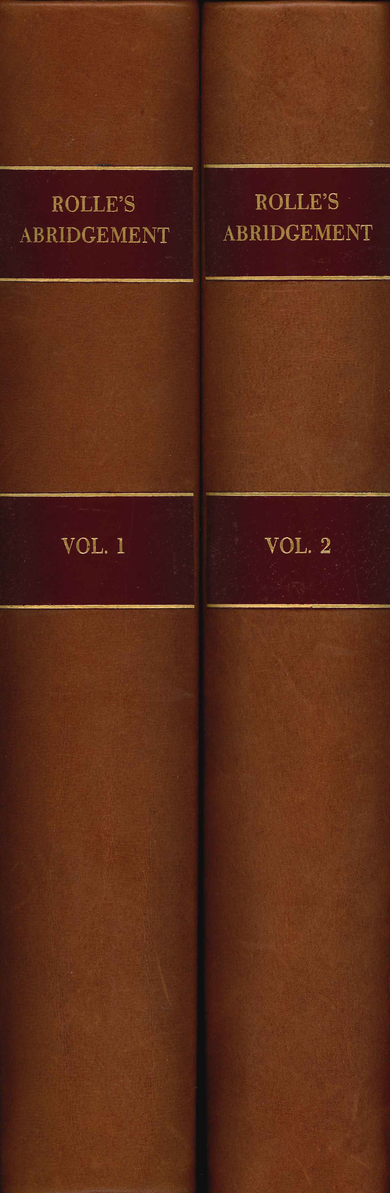 Rolle's Abridgment