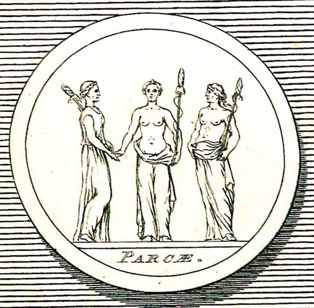 Parcae, plate XXIII, Polymetis.
