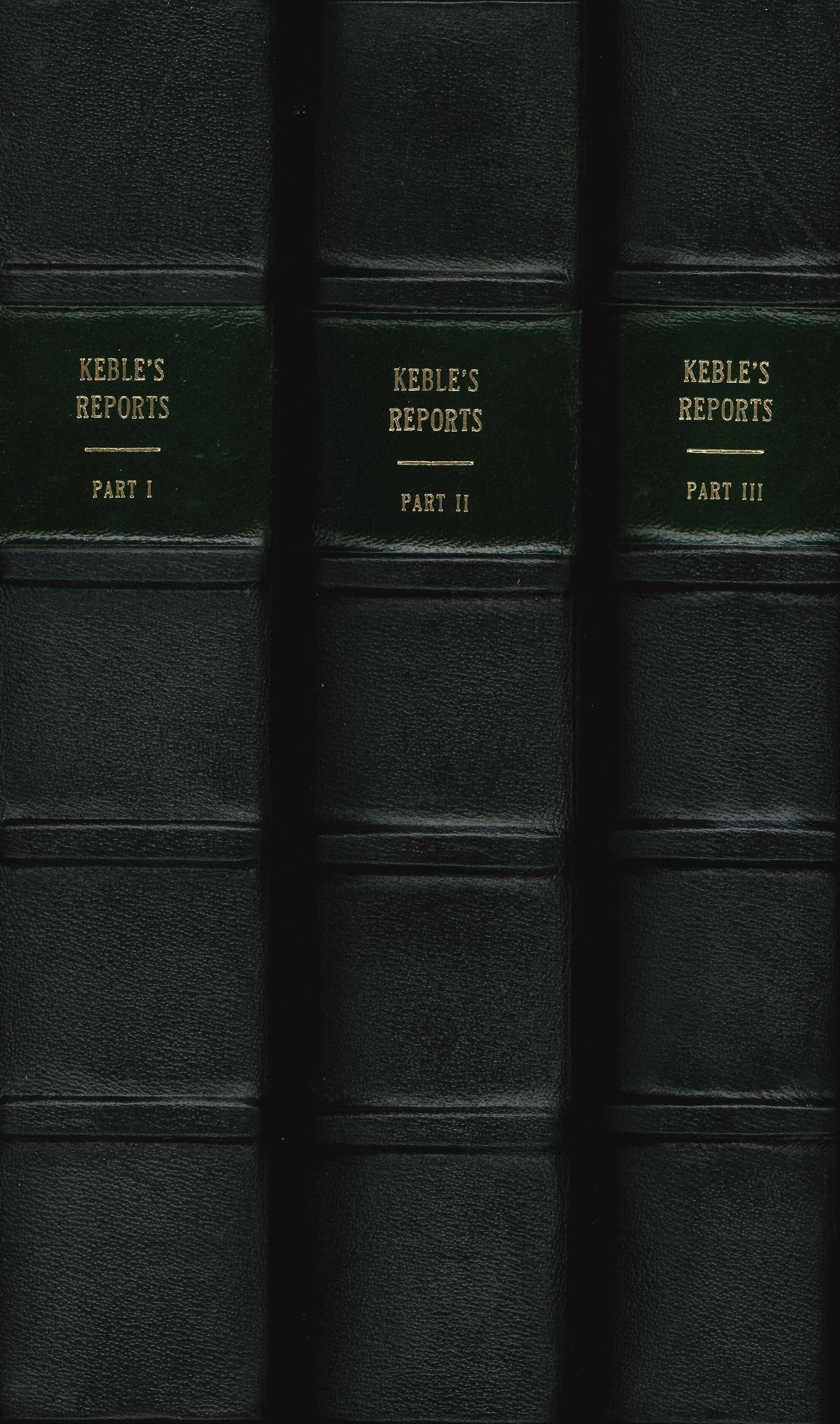 Keble's Reports