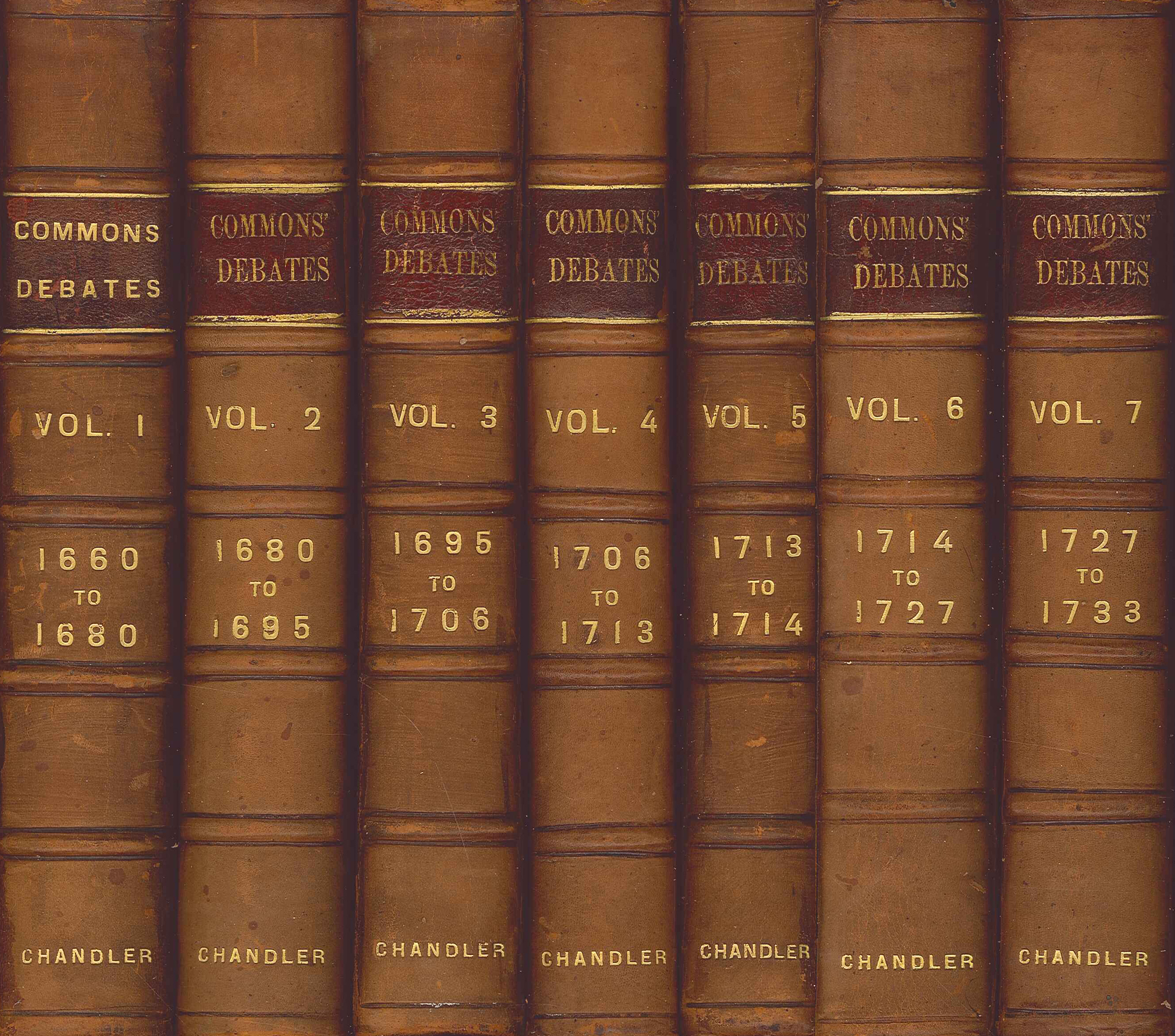 The History and Proceedings of the House of Commons