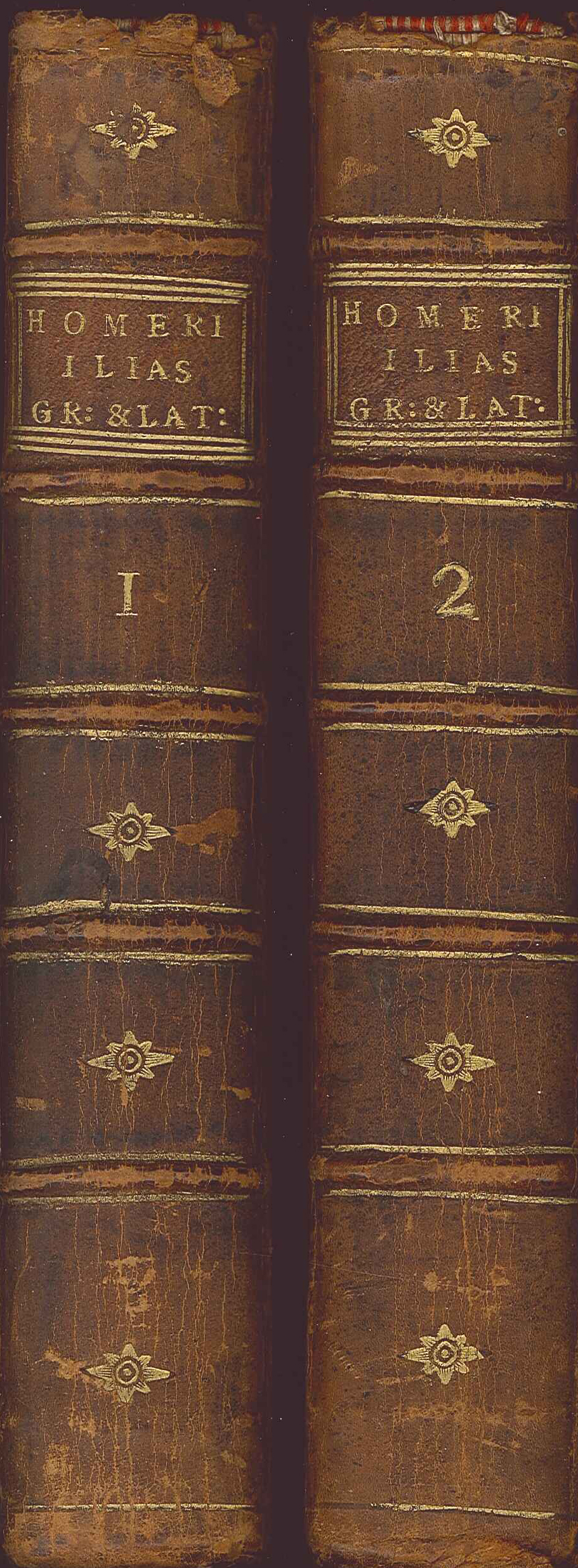 Homer's Iliad in Greek and Latin