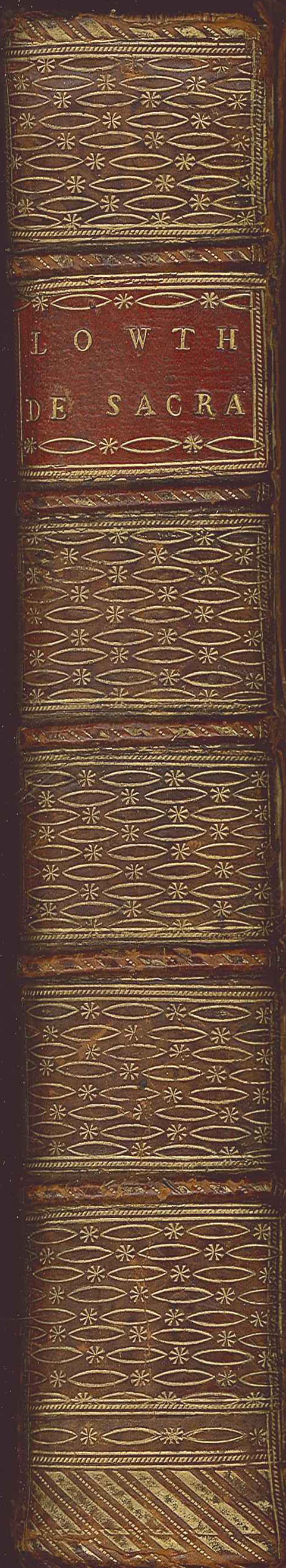 Lowth's De Sacra Poesi Hebræorum