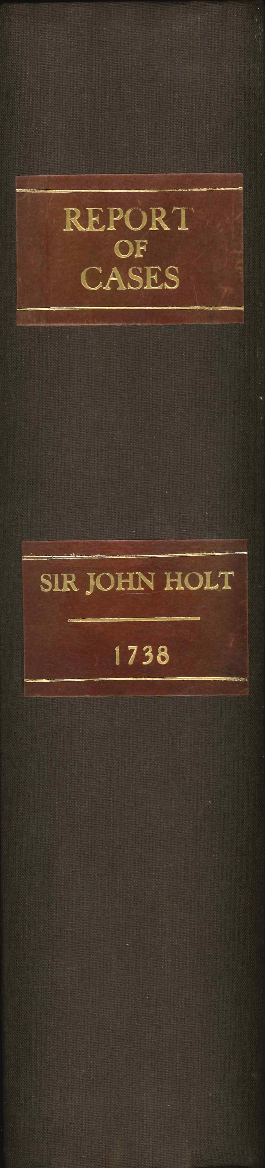 Holt's Reports