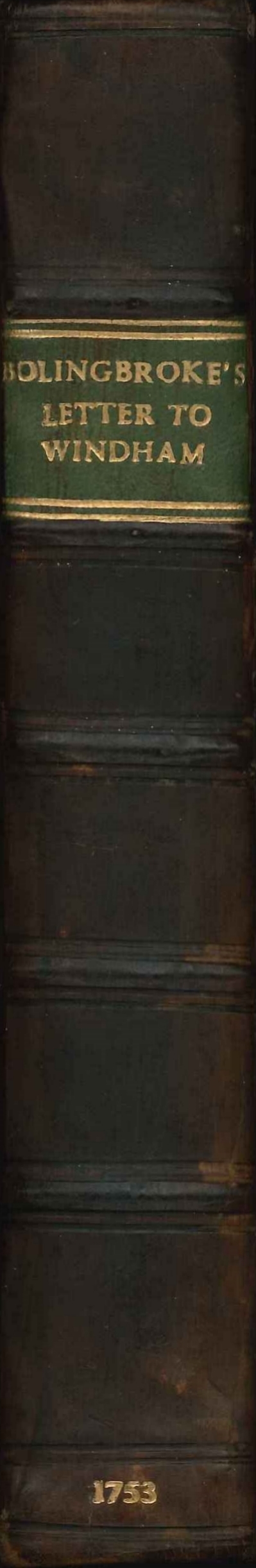 Bolingbroke's Letter to Sir William Windham