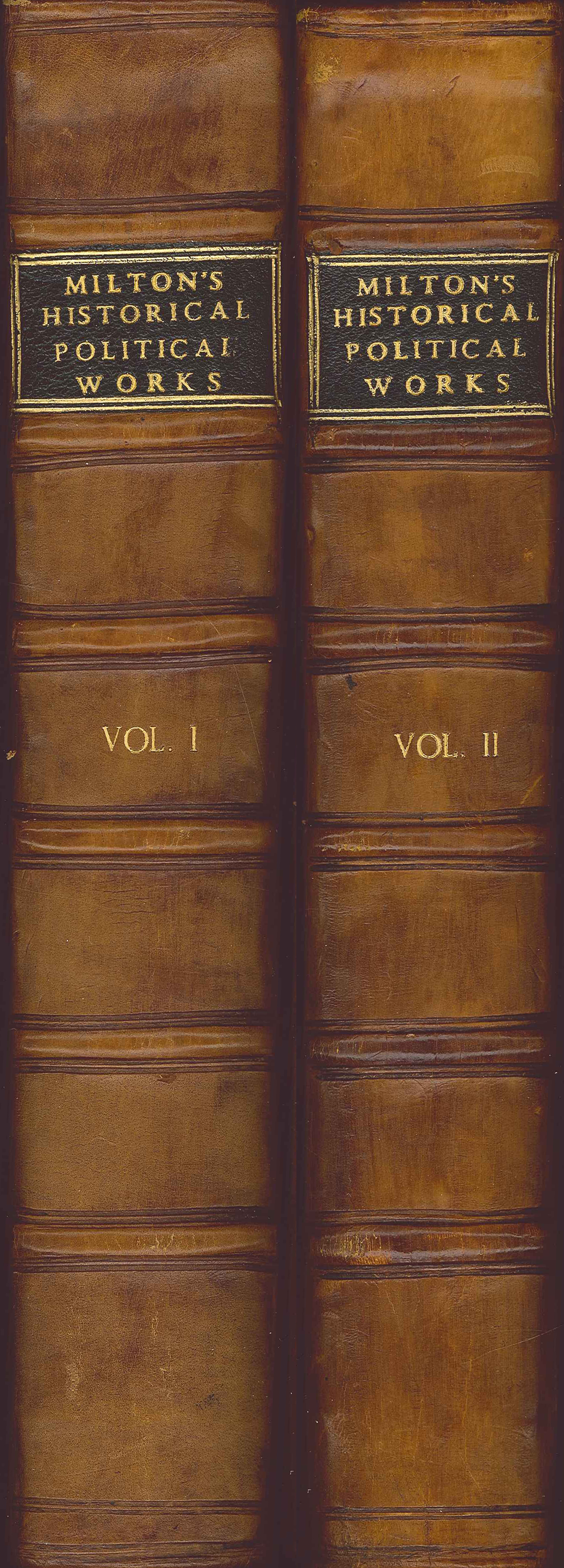 Milton's Historical and Political Works