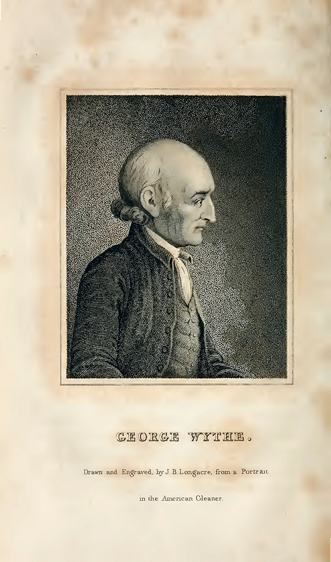 J.B. Longacre etching (1823), after W.S. Leney. From John Sanderson's Biography of the Signers to the Declaration of Independence (vol. 2).