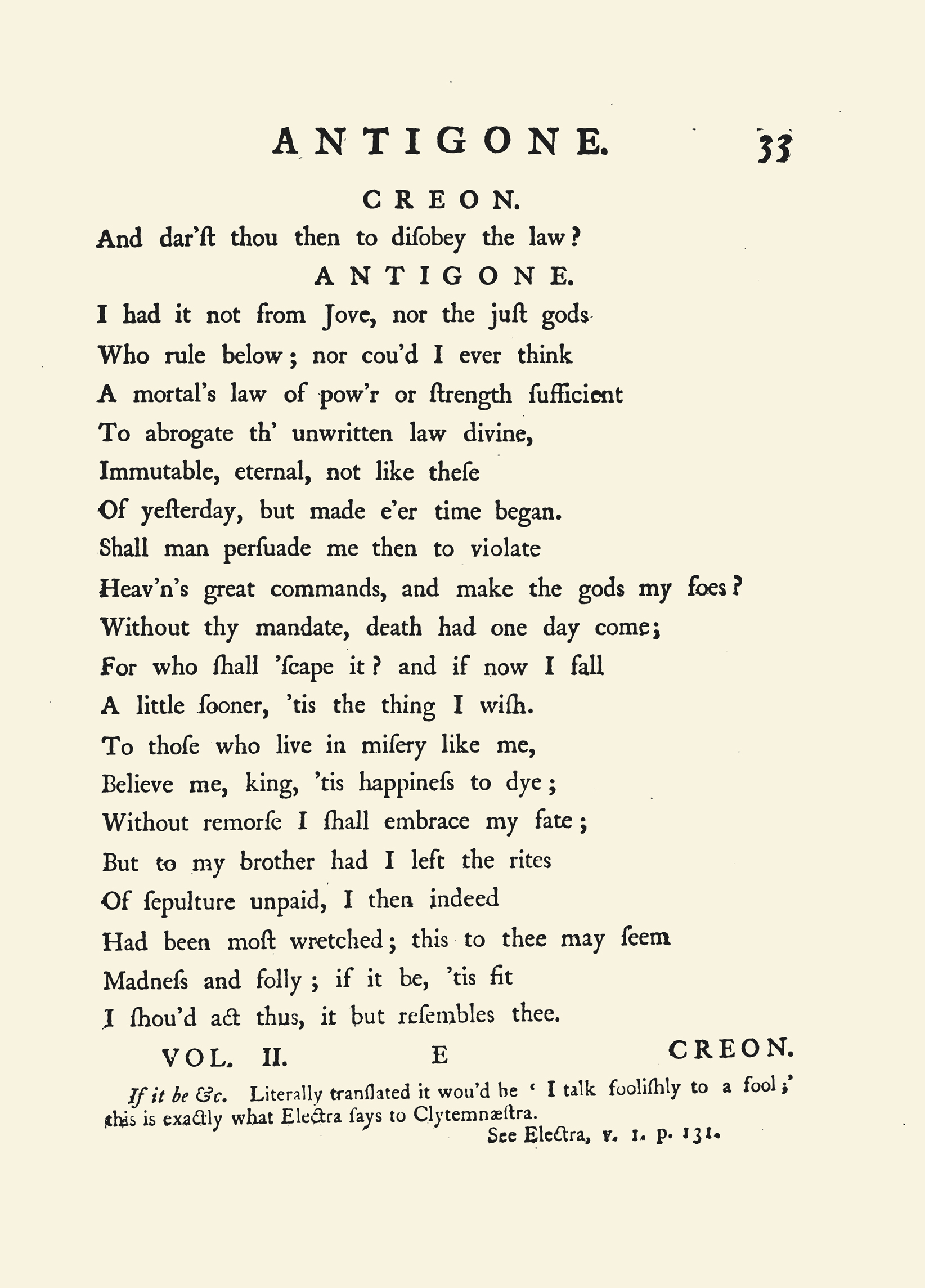 Tragedies of Sophocles