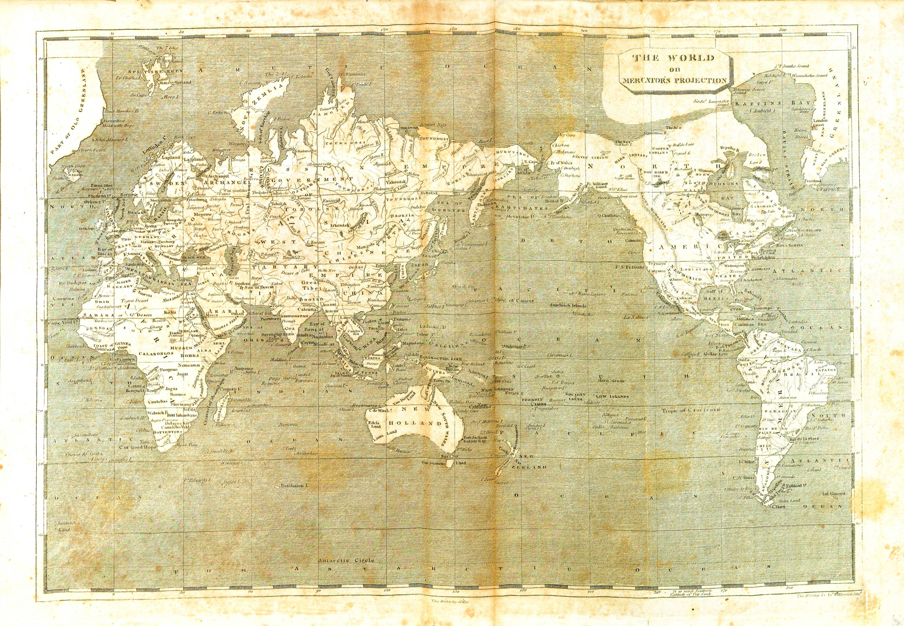 Map of the world.