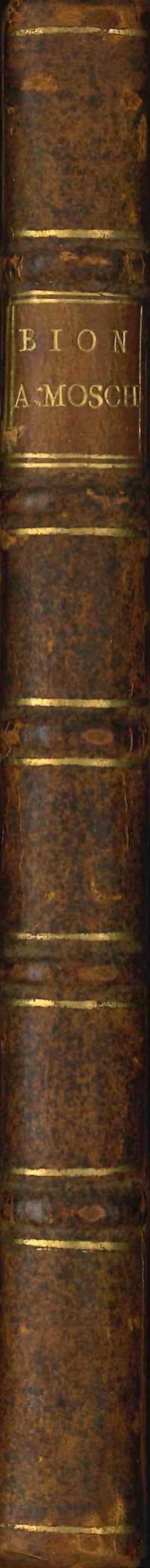 Works of Bion of Smyrna and Moschus