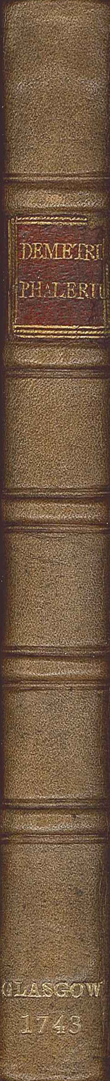Demetrius of Phalerum on Elocution