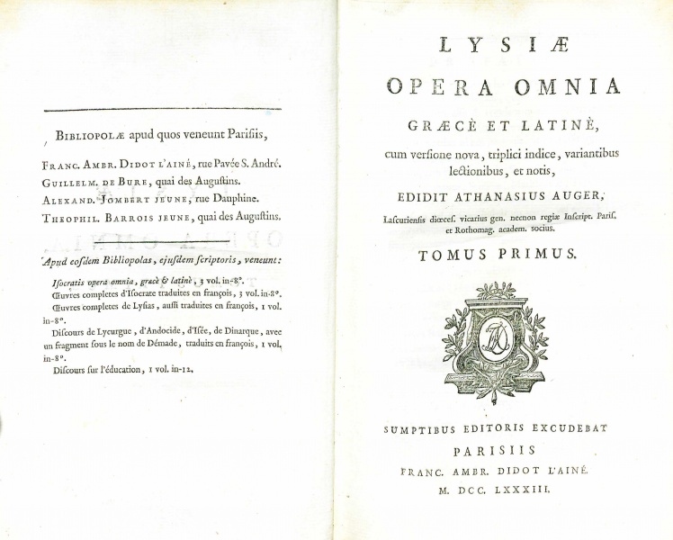 File:LysiasOperaOmnia1783TitlePageSpread.jpg