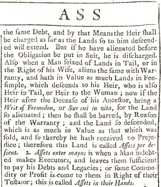 File:CowellLawDictionary1727 PageWithAssetsDefinitionCrop.jpg