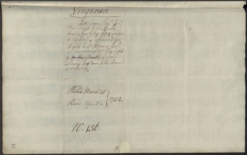 File:DinwiddieToTheBoardOfTrade29January1754P3.jpg