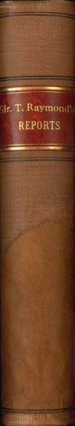 File:RaymondReportsOfDiversSpecialCases1793Spine.jpg