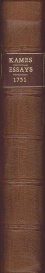 Kames' Essays on the Principles of Morality and Natural Religion