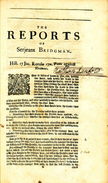 File:BridgmanReports1659FirstPageText.jpg