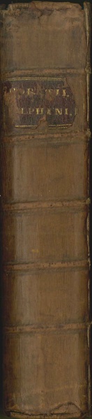 File:HoraceQHoratiiFlacci1711Spine.jpg