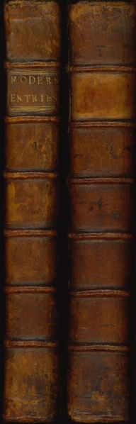 File:ModernEntriesinEnglish1734Spines.jpg