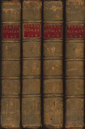 Burn's Ecclesiastical Law