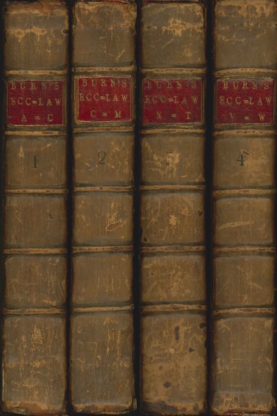 File:BurnsEcclesiasticalLaw1781Spines.jpg