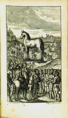 Illustration with the Trojan horse, volume two.