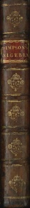 Simpson's Treatise of Algebra