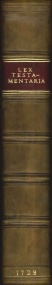 Nelson's Lex Testamentaria