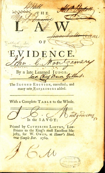 File:GilbertLawOfEvidence1760TitlePage.jpg