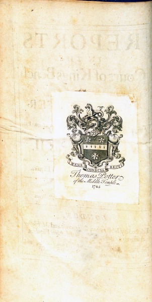 File:KebleReportsInTheCourtOfKingsBench1685v1TPVerso.jpg