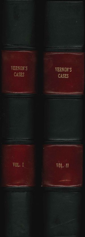 Vernon's Reports
