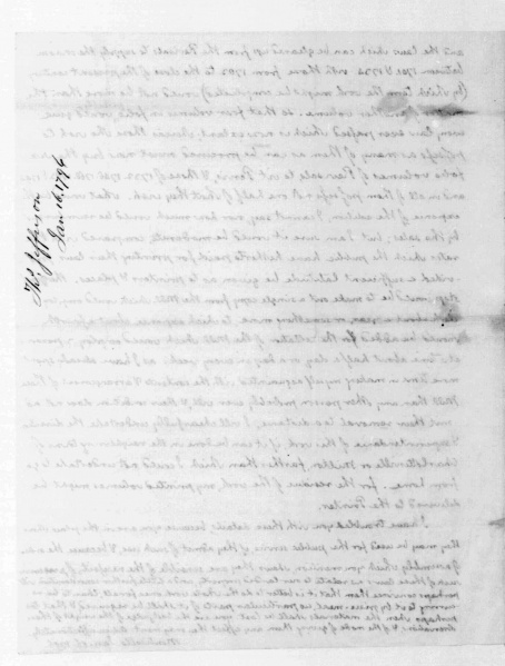 File:JeffersonToWythe16January1796p1Madison.jpg