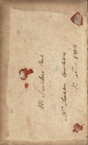 Inscription, front pastedown, volume eight.
