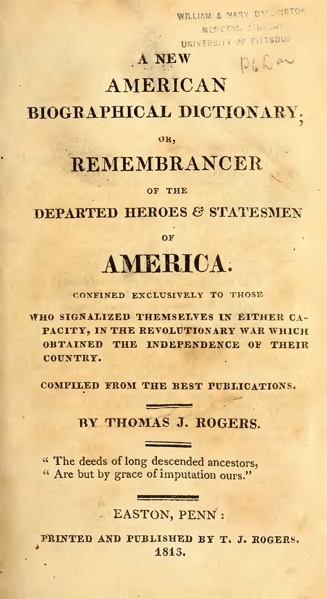 File:RogersNewAmericanDictionaryOfBiography1813Title.jpg