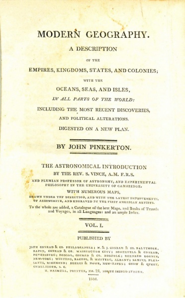 File:PinkertonModernGeography1804TitlePageV1.jpg