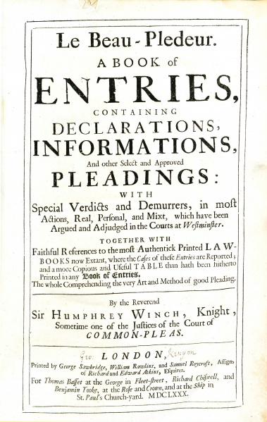 File:WinchLeBeauPledeur1680TitlePage.jpg