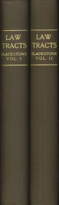 Blackstone's Law Tracts