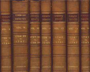 The History and Proceedings of the House of Commons