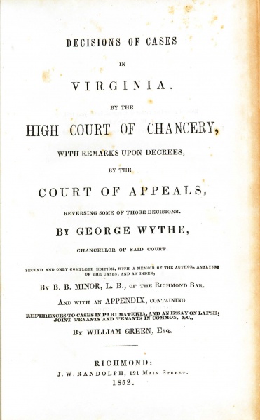 File:WytheDecisionsOfCasesInVirginia1852.jpg