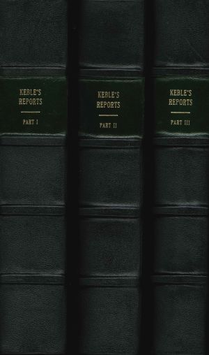 Keble's Reports